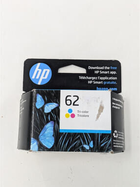 Genuine HP 62 (C2P07AN) Tri Color Ink Cartridge Exp 03/26
